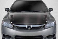 06-11 Honda Civic 4dr Type M Carbon Fiber Creations Body Kit- Hood 115131