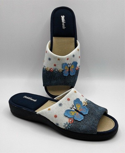 DeValverde Scuff - Ladies - 1174 - Coral ,, Marino, - Picture 9 of 21