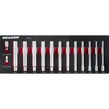 Extra Deep Long Socket Set 3/8" 120mm Long 8-19mm CRV Steel