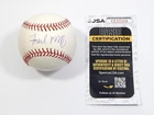 Fred McGriff Signed Rawlings OML Baseball Auto Autograph JSA COA