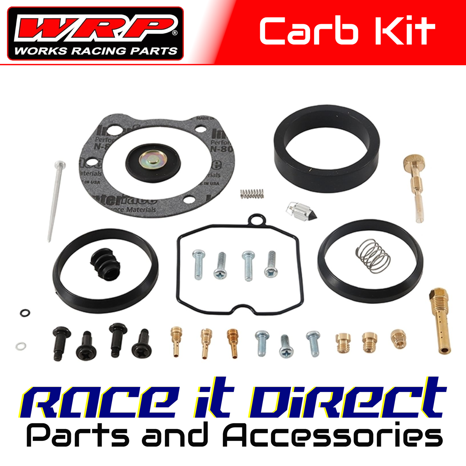Carb Repair Kit for Harley-Davidson FXDX Dyna Convertible 2002 Gasket Set WRP
