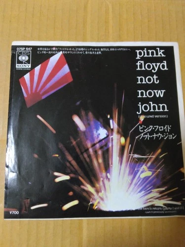 Japanese press 7"   Promotional Disc - Not for Sale Rare Item   PINK FLOYD