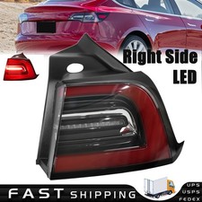 3PIN For 2017-2020 Tesla Model 3 Y LED Tail Lamp Outer Rear Right Passenger Side