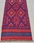 Rare Afghan Hand Woven Mashwani Kilim Kilim Wool Area Runner Rug 8 x 2 Ft — photo 4