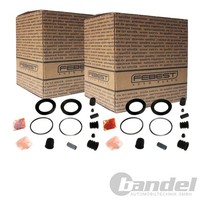 2X Febest Reparatursatz Bremssattel Vorne Passend FüR Nissan Cabstar Patrol