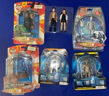 LOT-(7) 1990s Dr Doctor Who ACTION FIGURE BBC Character Options UK MOST NOC