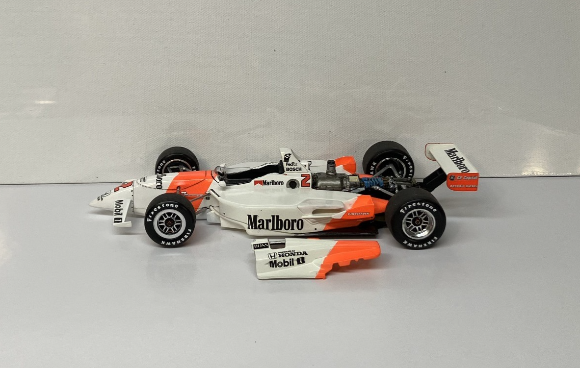 2000 Marlboro Penske Reynard Conversion Kit, Indy resin, 1/25th 2000 Marlboro Penske Reynard Conversion Kit, Indy resin, 1/25th
