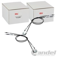 2X NTY Handbremsseile Passend FüR Opel Astra Scheibenbremse