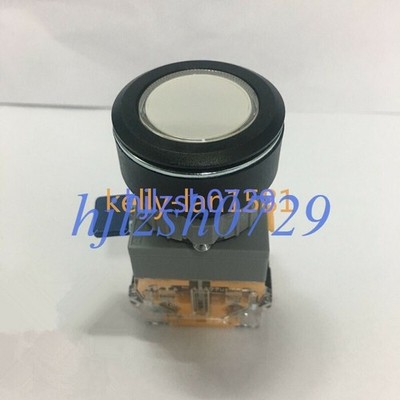 2pc New   White Self-reset Push Button Switch LA39-C3-11-W 1NO 1NC *qq