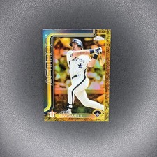 2025 Topps Gilded Collection Jeff Bagwell Chrome Gold SP 83/99 Astros