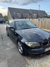Black BMW 1 Series Petrol Manual 2007 Non Runner