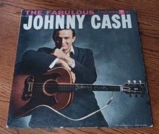 JOHNNY CASH VINYL LP THE FABULOUS JOHNNY CASH COLUMBIA CL 1253 MONO First Press