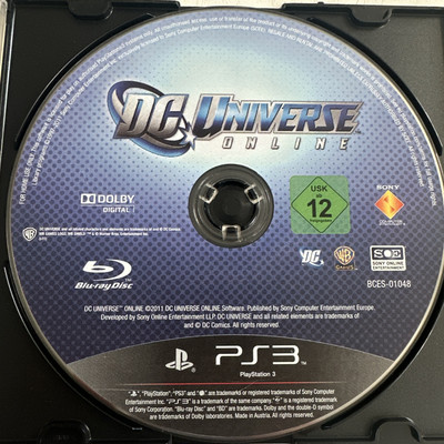 DC Universe Online (Sony PlayStation 3) Ohne Originalverpackung!