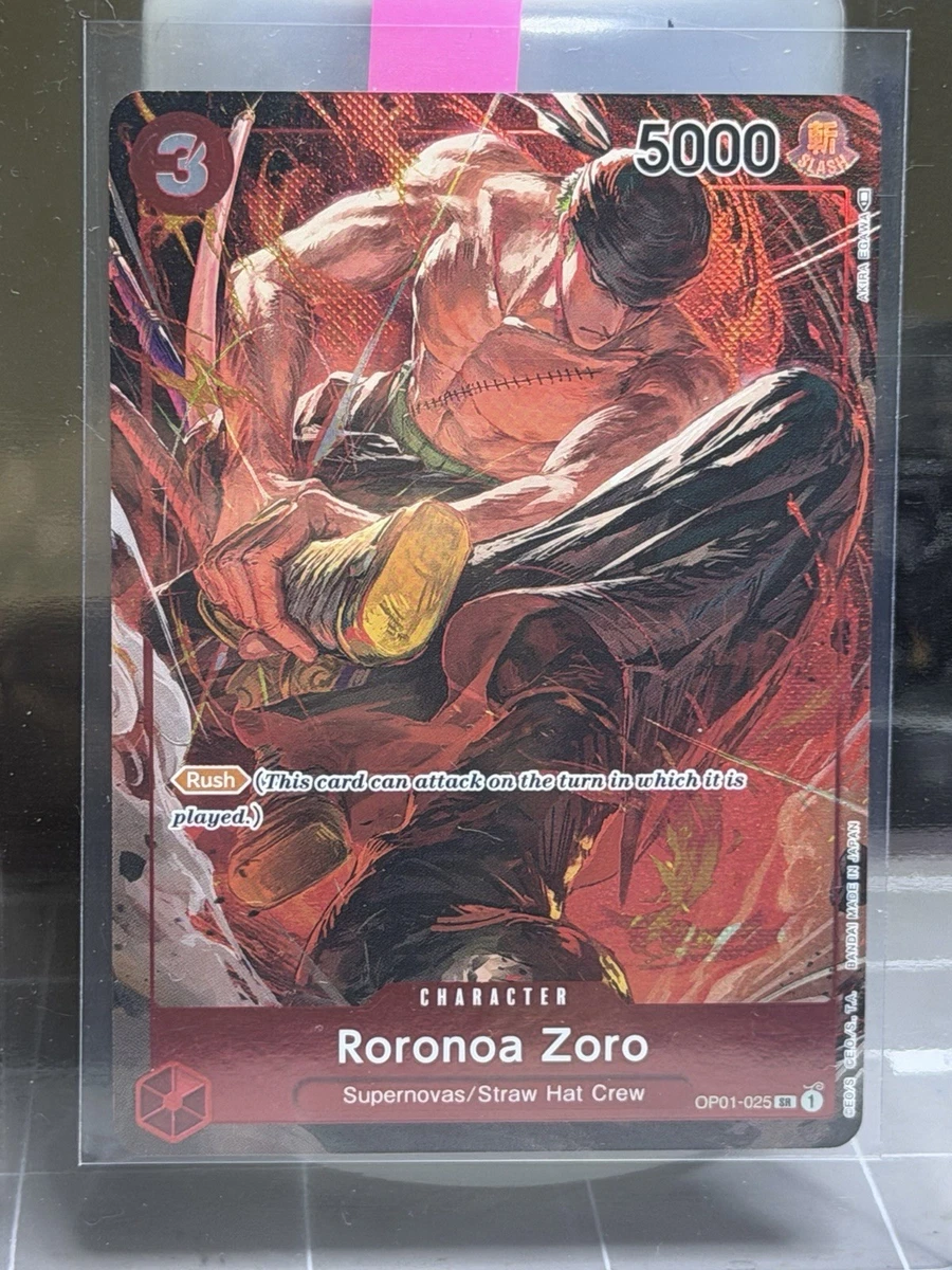 Roronoa Zoro OP01-025 Romance Dawn for sale | eBay