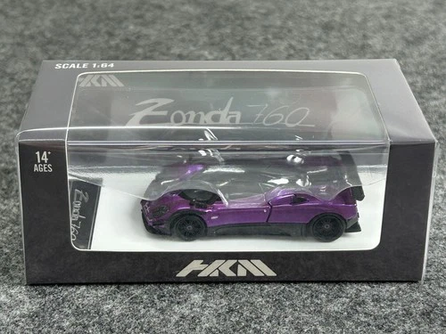 HKM 1:64 Pagani Zonda 760 Roadster Super Racing Diecast Model Car Collection - Picture 19 of 27