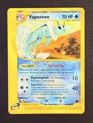 Vaporeon 33/144 Skyridge Non-Holo Rare
