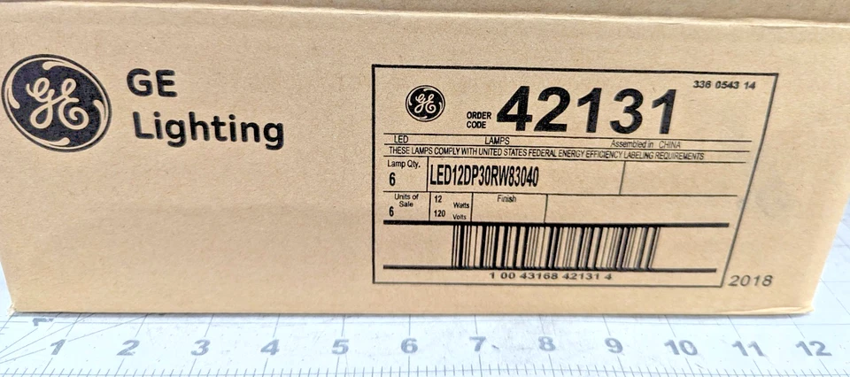 6pk LED Reflector Flood Light Bulb 12W PAR30 E26 3000K Dimmable 1050Lm [C9S1] - Image 3 of 4