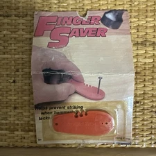 FINGER SAVER NAIL HOLDER MAGNETIC TOOL MADE IN USA PATENTED Rubber
