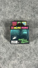 Nee Doh Nice Cubes Ice Cube Toy Fidget Super Solid Squish Blue