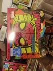 Spider-Man BLACK LIGHT Funko POP & Tee Bundle 652 XL Shirt
