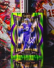 2024 Panini Select #62 Ivan Pace Jr Green Shock Prizm /599