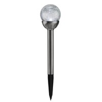 2Er Set Solar Kugel Leuchte Led Garten Leuchte Glas-Kugel Kugellampe Ex2Er