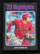 2024 Heritage Mini '23 Season Highlights Black Border 44/50 Shohei Ohtani #7 2g8
