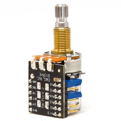 Poti EMG 25kOhm Push-Pull Knopf Potiknopf Gitarre NEU