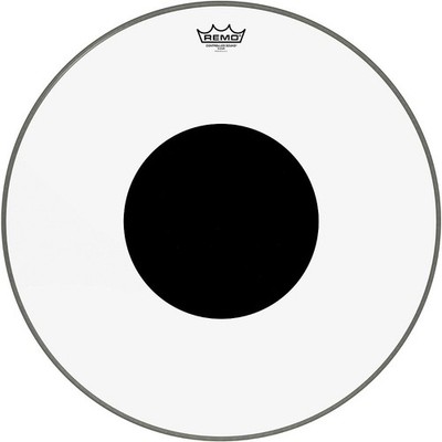 Remo Controlled Sound Clear with Black Dot Bass Drum 22 in.