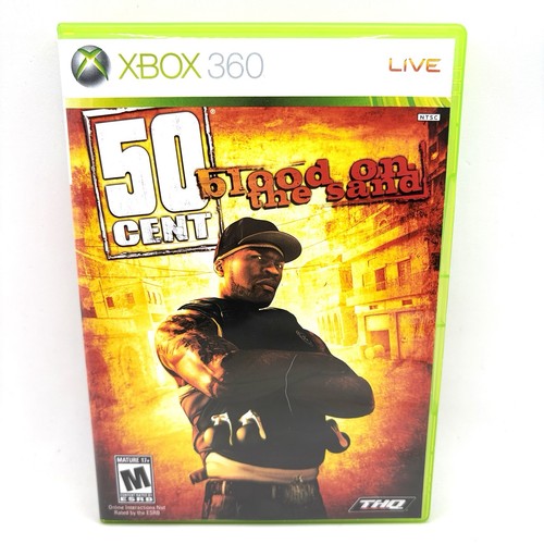 Xbox 360 50 Cent: Blood on the Sand - Microsoft New Case & Replacement Artwork