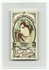 2019 Topps Allen & Ginter #CC-5 Siberian Husky Collectible Canines Minis