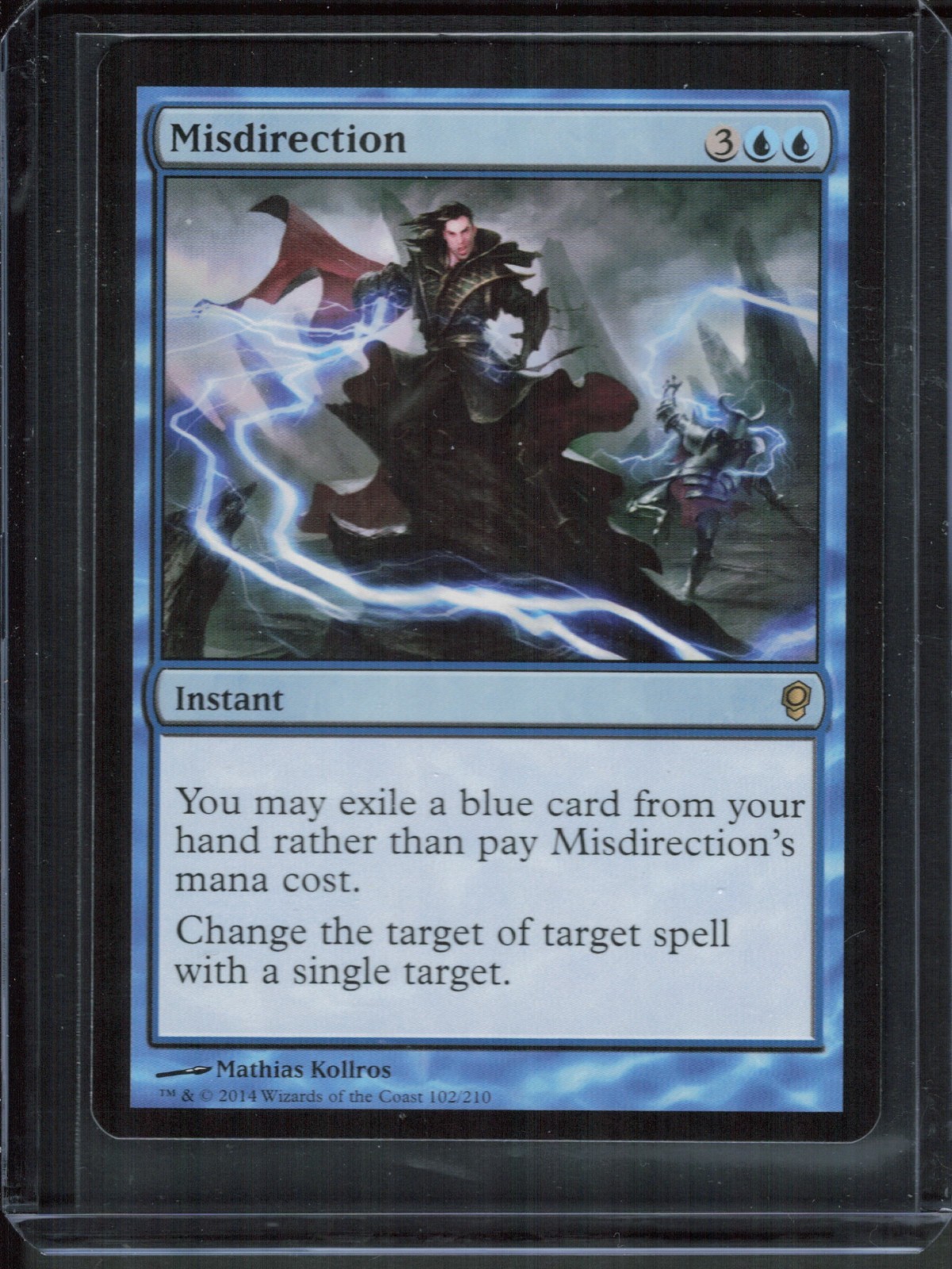 Magic The Gathering MTG - Conspiracy CNS 2014 - #102 Misdirection NM  x1