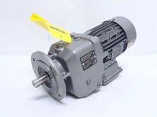 248052 Old-Stock; Nord SK02F-63L/4CUS AC Gear Motor 6:1 Ratio; 0.18kW; 230/460V