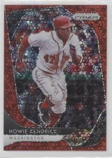 2020 Panini Prizm Quick Pitch Red Donut Circle /99 Howie Kendrick #11 00gy