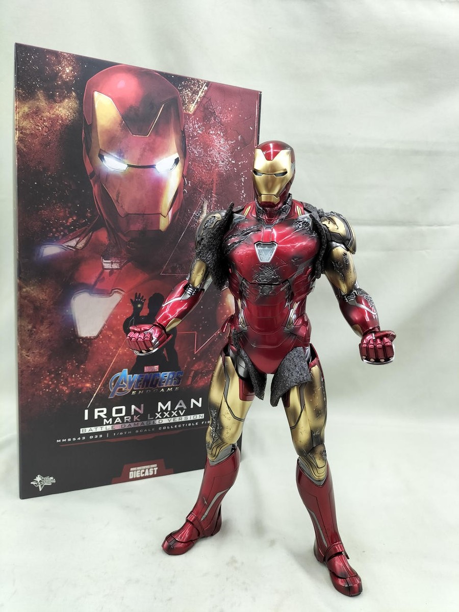 ホットトイズ アイアンマン　マーク85 バトルダメージ　hottoys ムービー・マスターピース DIECAST】『アベンジャーズ／エンド