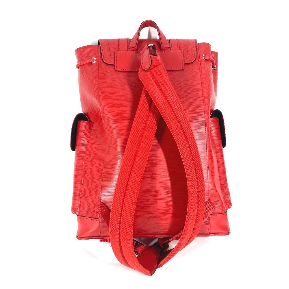 LOUIS VUITTON  M53414 SUPREME collaboration Epi Christopher PM 17AW Backpack image 2