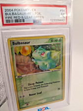 Bulbasaur - FireRed & LeafGreen - Reverse Holo - 54/112 - PSA 5 - 2004 Pokemon on eBay