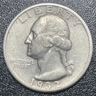 1932-S Washington Silver Quarter 25c Choice VF Very Fine Key Date #2