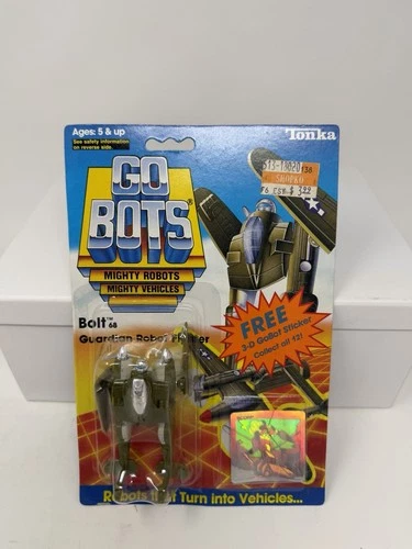 Tonka GoBots Bolt 68 Guardian Robot Fighter 7255 1985 New Sealed