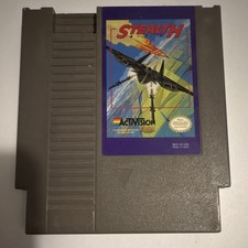 Stealth ATF Nintendo NES Gaming Cartridge 1989 Video Game