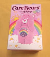 POP MART Care Bears Colorful Hugs Series Share Bear Vinyl Figure Blind Box open