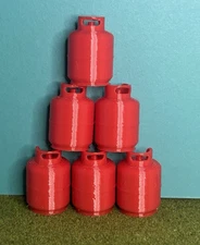 Set of 6 Propane Tanks 1/24 Scale