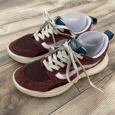 Vans UltraRange VR3 Low Cush Dark Red Copper Comfort Sneakers Men's Size 7.5