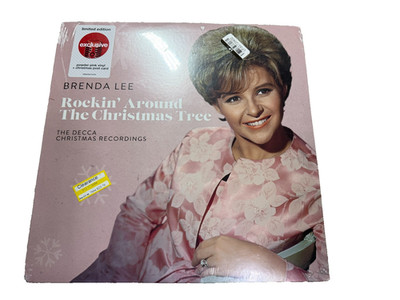 Brenda Lee ROCKIN  AROUND THE CHRISTMAS TREE (Pink Vinyl Record)