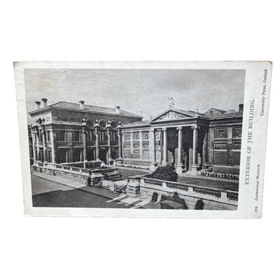 Postkarte AK Oxford England Universität Gelaufen 1934