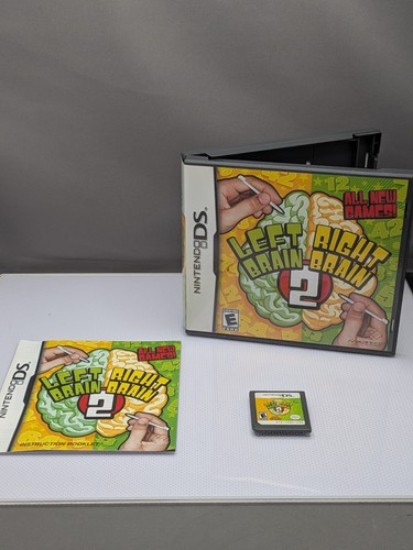 Left Brain Right Brain 2 - Nintendo DS Game - Imagen 1 de 5