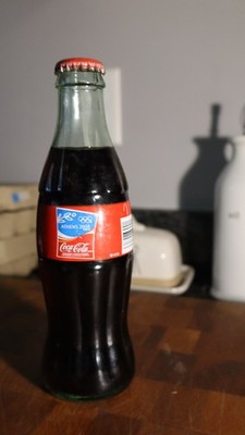 2004 ATHENS OLYMPIC 8OZ GLASS COCA COLA BOTTLE | Unopened |
