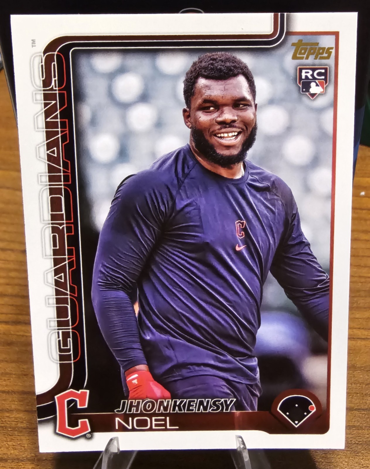 Topps 2025 Series 1 Jhonkensy Noel Rookie Golden Mirror! #24 SSP