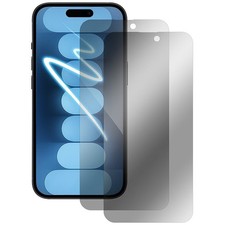 Somikon 2er-Set Schutzfolien aus gehärtetem Glas, kompatibel mit iPhone 15Plus