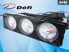 Jdm Defi Din Gauge 3 Meter Water Oil Pressure White Panel Df05601 Used Jdm Defi Din Gauge 3 Meter Water Oil Pressure White Panel Df05601 Used